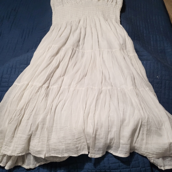 Boho Cotton Midi-length Dress - Picture 2 of 6